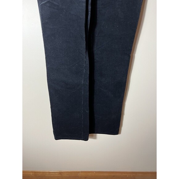 SOFT SURROUNDINGS Womens Black Corduroy Pull On Boot Cut Casual Pants Small - Picture 8 of 10
